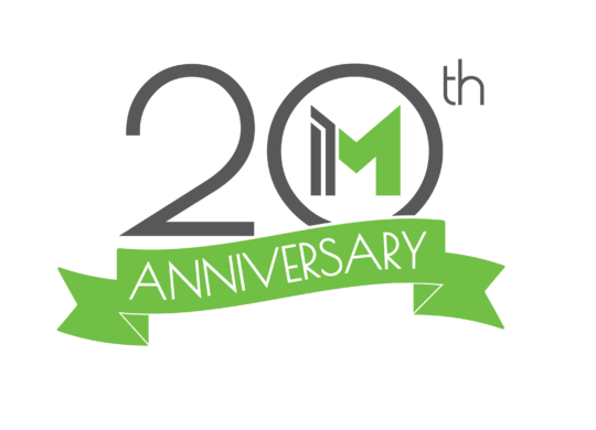 Meridian 20th Anniversary Logo